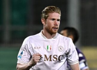 Napoli tem expectativa de retorno de Kevin De Bruyne ao City e diz: ‘Ele merece’