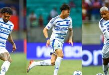 Trio do Cruzeiro é responsável por grande parte dos gols de 2025; veja os números