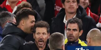 Simeone blames fan row after Liverpool winner on ‘getting insulted all game’