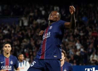 Champions League roundup: PSG rout Atalanta, Thuram leads Inter past Ajax