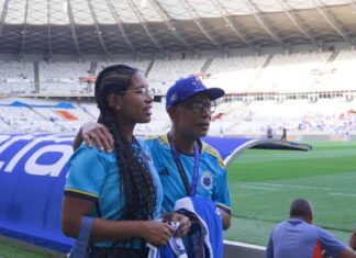 Uma paixão pelo Cruzeiro que ultrapassa gerações: Cleres e sua filha Aline