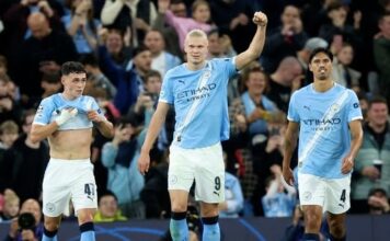 ‘Two monsters’ – Guardiola makes Haaland Man City prediction after latest record