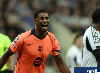 Rashford’s double silences Newcastle’s party and eases Barcelona to victory