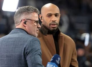 Thierry Henry ‘annoyed’ by Jamie Carragher’s Alexander Isak question