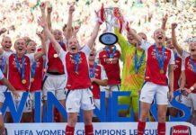 Women’s Champions League draw: Holders Arsenal to face eight-time winners Lyon
