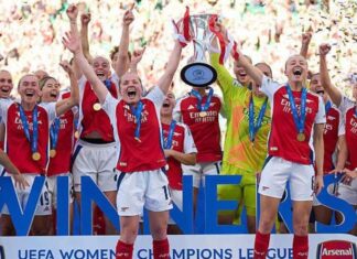 Women’s Champions League draw: Holders Arsenal to face eight-time winners Lyon