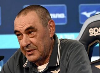 Sarri diretta prima del derby Lazio-Roma: segui la conferenza LIVE