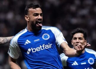 Gol de Fabrício Bruno no clássico é eleito o mais bonito das quartas de final da Copa do Brasil; veja