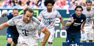 European football: Kane fires hat-trick as Bayern Munich thrash Hoffenheim