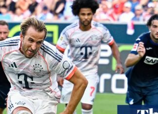 European football: Kane fires hat-trick as Bayern Munich thrash Hoffenheim