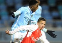 I was going to join Man City but they wouldn’t give me a flat so I chose Arsenal