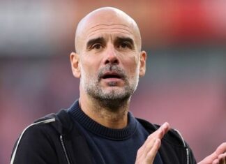Pep Guardiola made to ‘suffer’ as Man City stuck eight points behind Liverpool