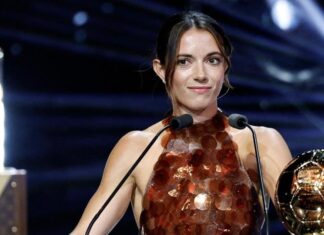Spain’s Aitana Bonmati wins third women’s Ballon d’Or award