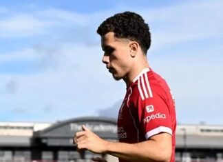 Liverpool youngster spotted in first-team training ahead of Crystal Palace clash