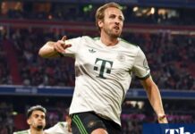 European football: Kane fastest to 100 goals as Bayern thump Werder Bremen