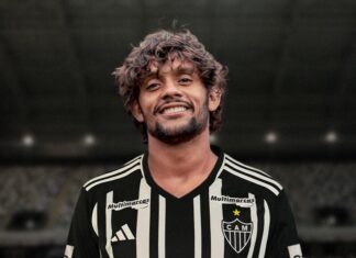 Gustavo Scarpa participou de todos os gols do Atlético, nos últimos jogos