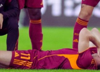 Roma, Ferguson e il responso degli esami sulla caviglia infortunata: tra quanto potrà tornare in campo