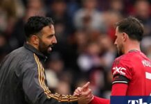 Manchester United are ‘100% behind’ Ruben Amorim, insists Mason Mount