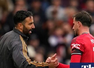 Manchester United are ‘100% behind’ Ruben Amorim, insists Mason Mount