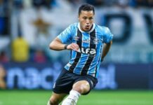 Marlon completa 25 pelo Grêmio e ativa cláusula contratual de compra obrigatória; veja quanto o Cruzeiro receberá