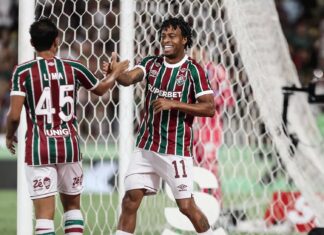 Lima celebra parceria de longa data com Keno no Fluminense