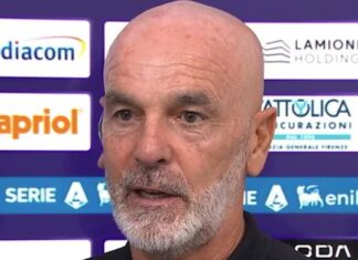 Pioli al veleno dopo il ko con la Roma: “Hanno fatto solo due gol con meno occasioni della Fiorentina”