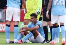 Man City suffers almighty Rodry injury setback against Brentford
