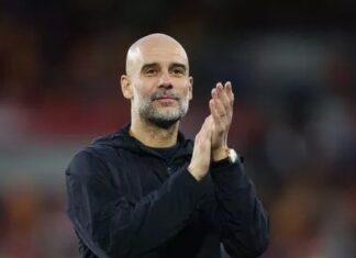 Pep Guardiola makes Ferguson and Wenger offer after Man City record