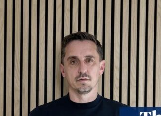 Gary Neville says he took down union flag being ‘used in a negative fashion’