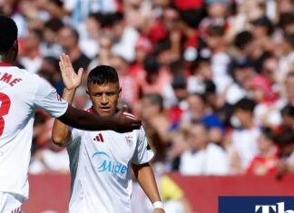 European football: Sevilla’s Alexis Sánchez launches rout of Barcelona