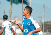 Em grande fase no Cruzeiro, Isaque Barros decide pelo octagonal final do Mineiro Sub-15