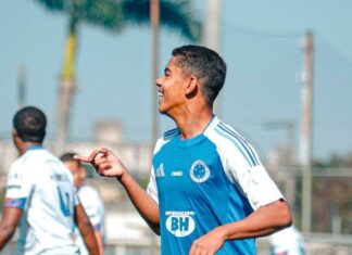 Em grande fase no Cruzeiro, Isaque Barros decide pelo octagonal final do Mineiro Sub-15