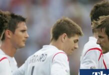 England’s golden generation were egotistical losers, says Steven Gerrard