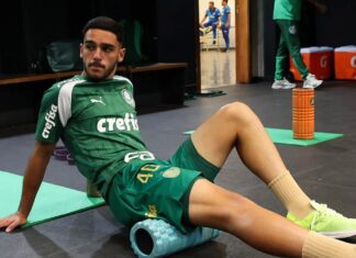 Promessa do Palmeiras segue recuperação após terceira cirurgia no joelho; veja bastidores – Nosso Palestra