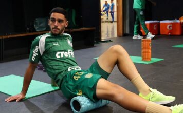 Promessa do Palmeiras segue recuperação após terceira cirurgia no joelho; veja bastidores – Nosso Palestra