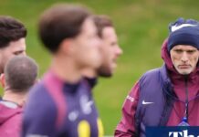 Tuchel insists England should embrace underdog status at 2026 World Cup