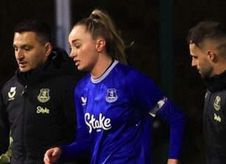 Megan Finnigan: Everton captain out until 2026 because ACL injury requires surgery