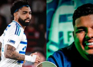 Influenciador arremata chuteira de Gabigol em leilão por mais de R$ 100 mil