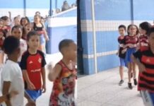 Vídeo viral revela 75,2% de jovens torcedores do Flamengo em Japeri