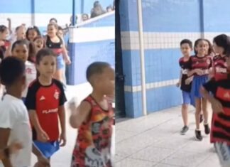 Vídeo viral revela 75,2% de jovens torcedores do Flamengo em Japeri