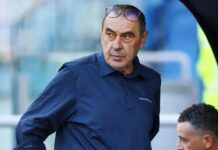 Lazio, Sarri: “Contro la Roma la miglior prestazione, cambierò modulo. Non posso essere solo io ad avere pazienza”