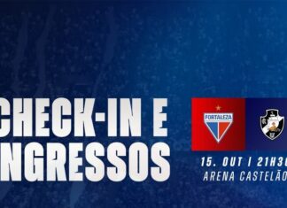 Informações sobre ingressos para Fortaleza x Vasco