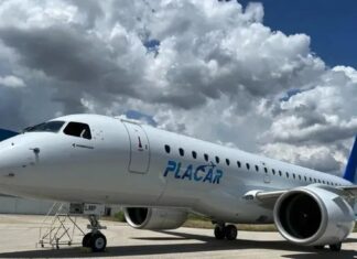 Segundo avião da Placar tem data prevista para chegada ao Brasil; Presidente do Palmeiras planeja compra de terceira aeronave – Nosso Palestra