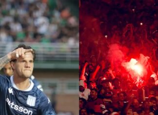Bruno Zuculini destaca foco do Racing na semifinal da Libertadores contra o Flamengo
