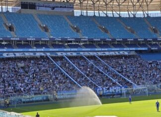 Grêmio aplica goleada em jogo-treino contra o Brasil de Pelotas