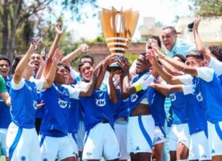 Cruzeiro atropela Coimbra e conquista título do Mineiro Sub-20 de 2025