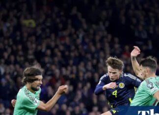 McTominay and Adams strike as dismal Scotland edge out Belarus and seal playoff slot