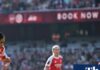 Arsenal get back on track in WSL after Olislagers’ own goal scuppers Brighton
