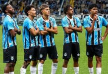 Grêmio atropela Atlético-MG e fica próxima do título do Brasileirão Sub-17