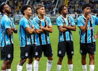 Grêmio atropela Atlético-MG e fica próxima do título do Brasileirão Sub-17